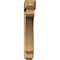 Ekena Millwork Legacy Craftsman Rough Sawn Bracket w/ Offset Brace, Western Red Cedar, 8"W x 46"D x 46"H BKT0806X46X46LEC04RWR - alternate 4